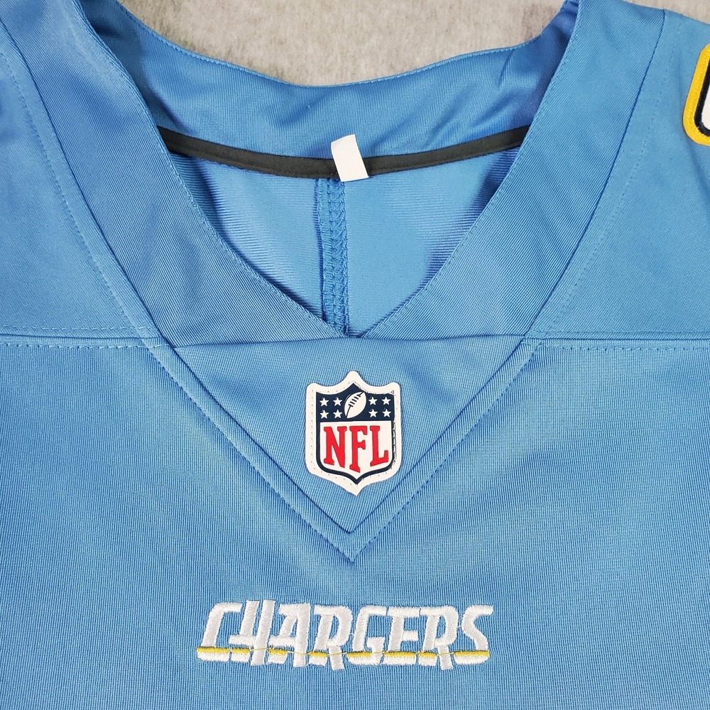 Nike Los Angeles Chargers Jersey Mens 2XL Blue NFL Players Joey Bosa 99 On Field - Picture 4 of 16